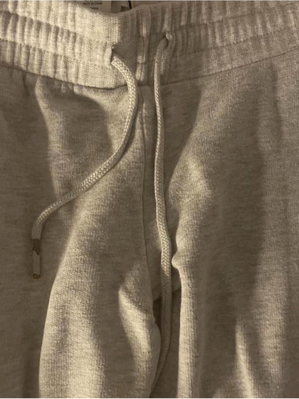 Garage Light Gray Sweatpants with Black Drawcord